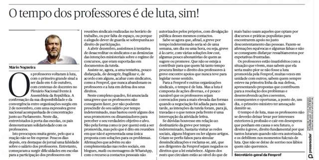 Artigo De Mario Nogueira Publico