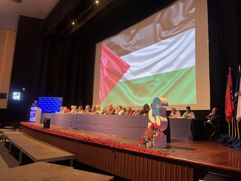 Bandeirapalestina Palco