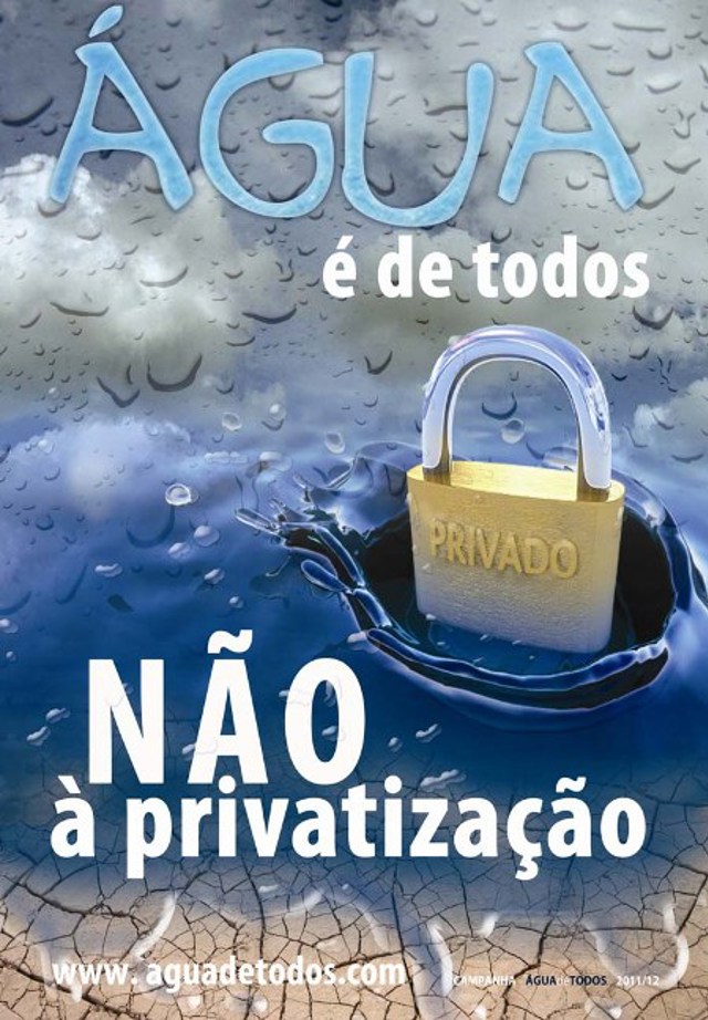 Cartaz Agua De Todos 2011 Net