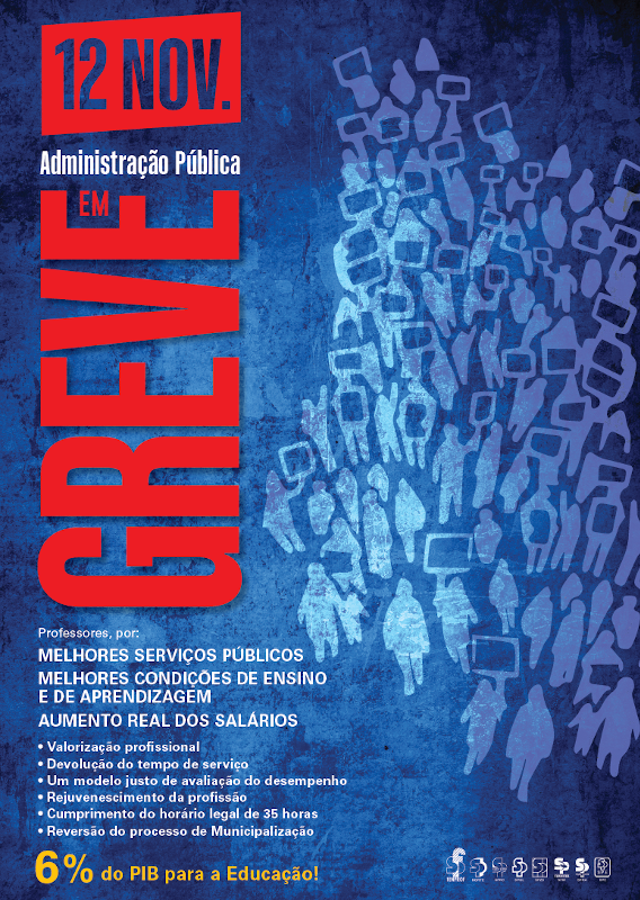 Cartazgreve12 Nov
