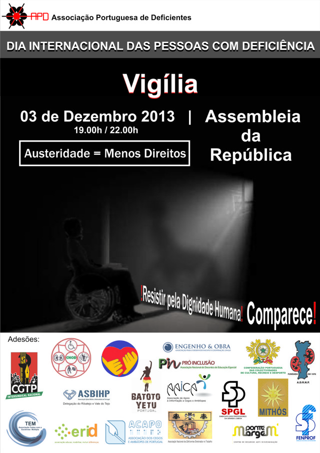Cartaz Vigilia 29 11 2013