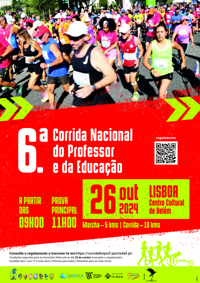 Cartaz 6A Corrida Professor E Educacao Final