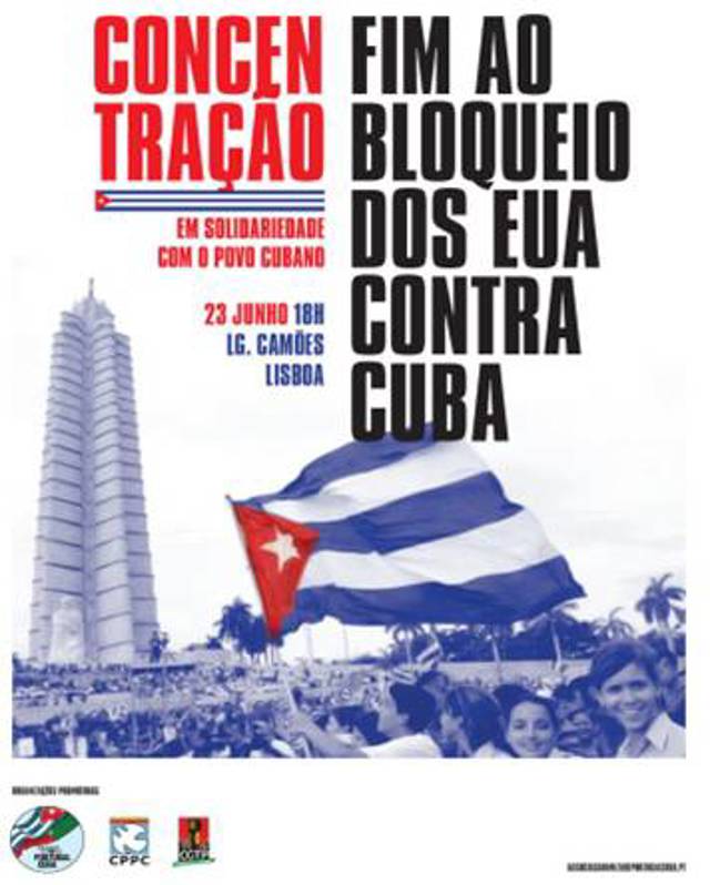 Fim Bloqueio Cuba