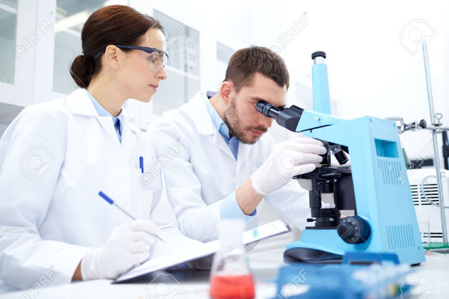 35771838 Science Chemistry Technology Biology And People Concept Stock Photo