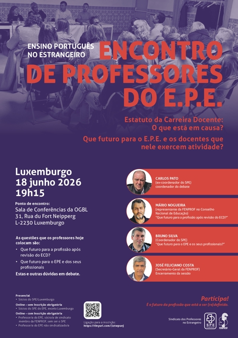 Cartaz Encontro Epe Luxemburgo