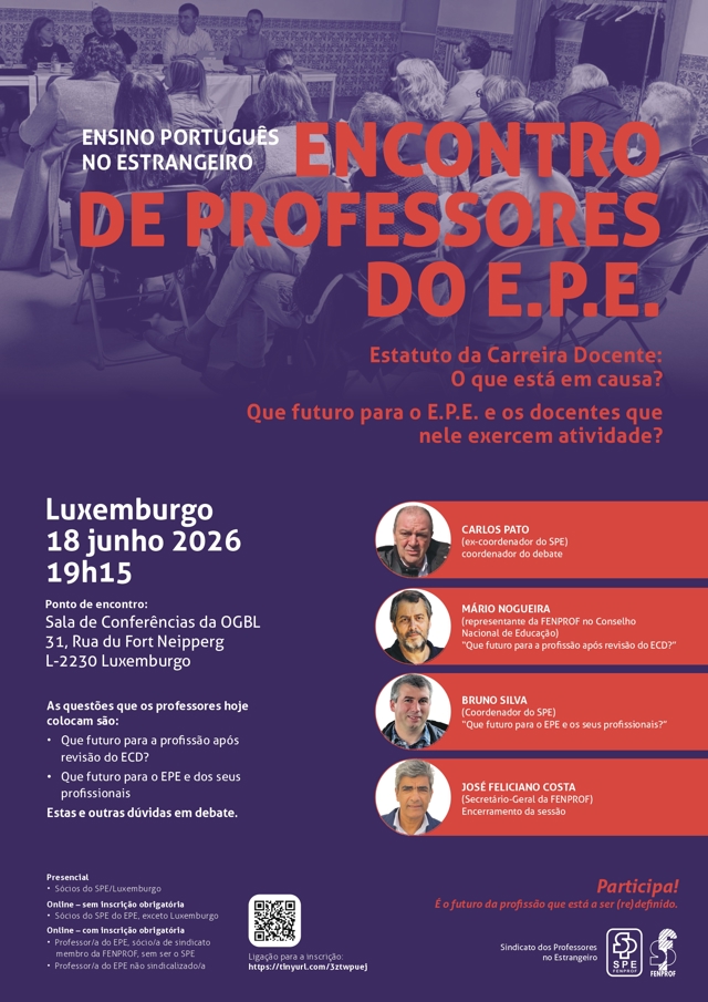 Cartaz Encontro Epe Luxemburgo