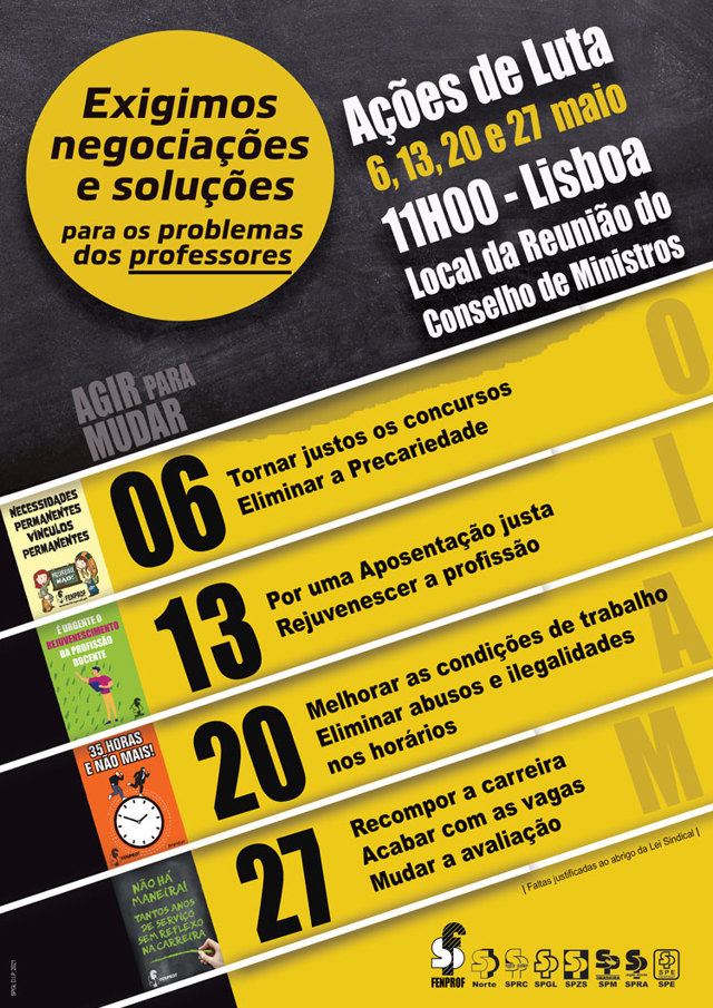 Cartaz Acoes Maio Geral
