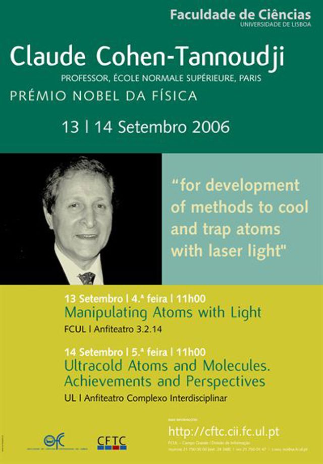 Cartaz Nobel Fisica 2006