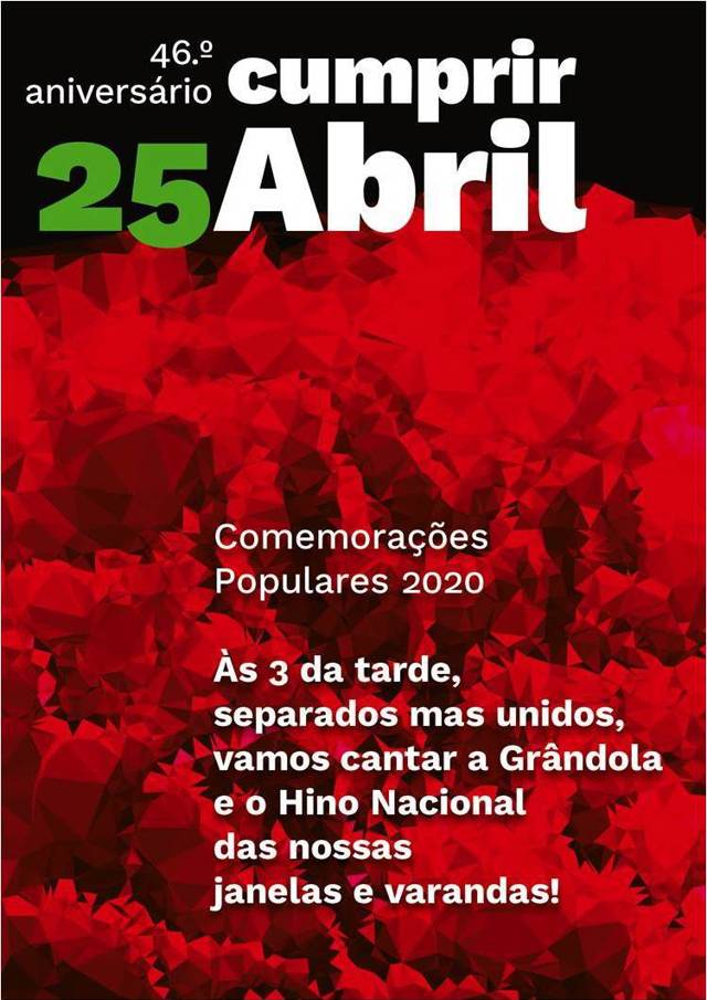 Cartaz25abril2020 A25a