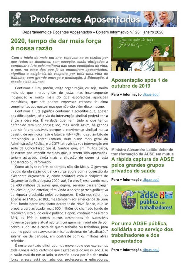 Boletiminformativo Janeiro 2020