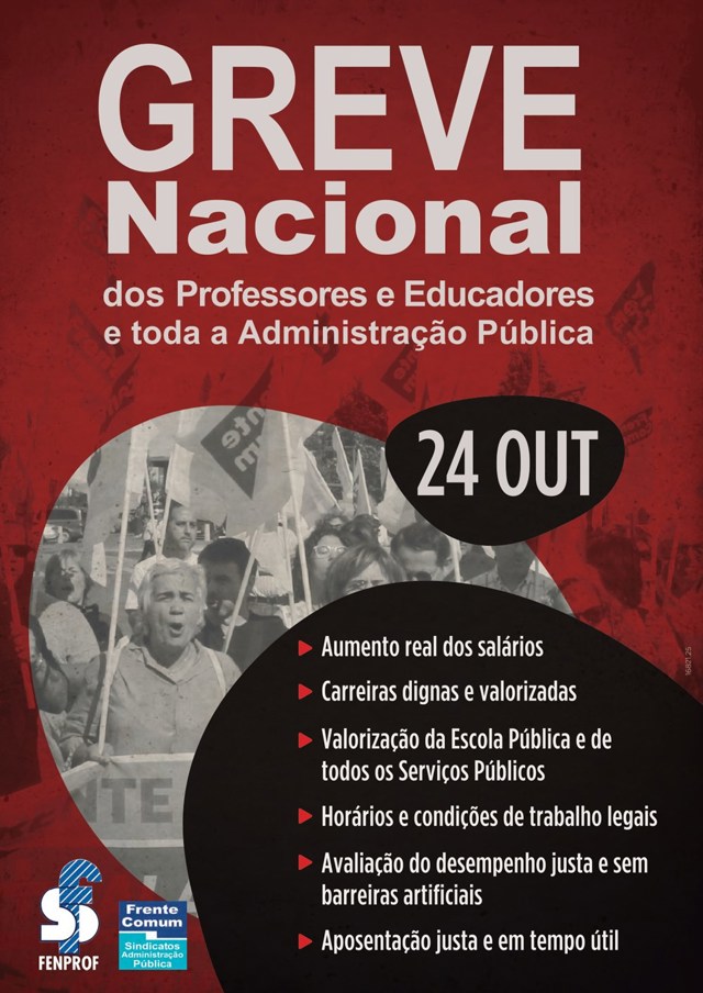 Cartaz 24 Out Fenprof