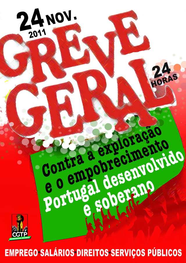 Cartaz Greve Geral 2011 1181