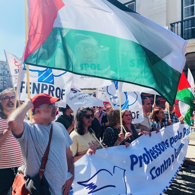 Manif Paz Palestina