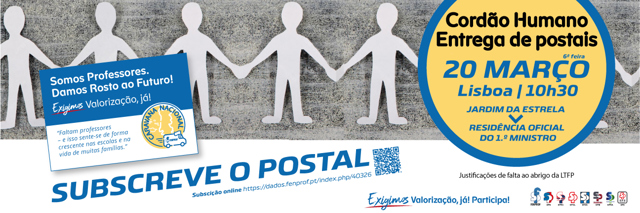 Banner Cordao Postal Fenprof
