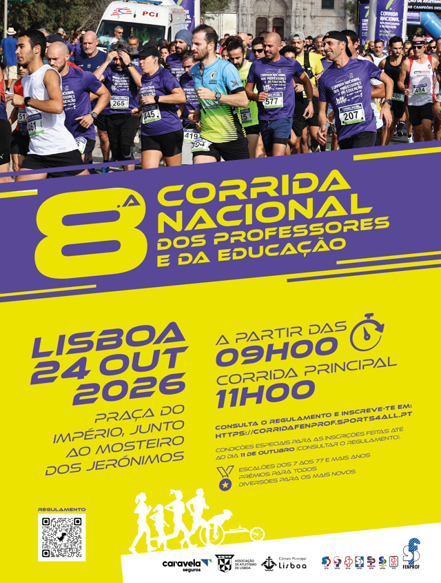 Cartaz 8 A Corrida Da Fenprof