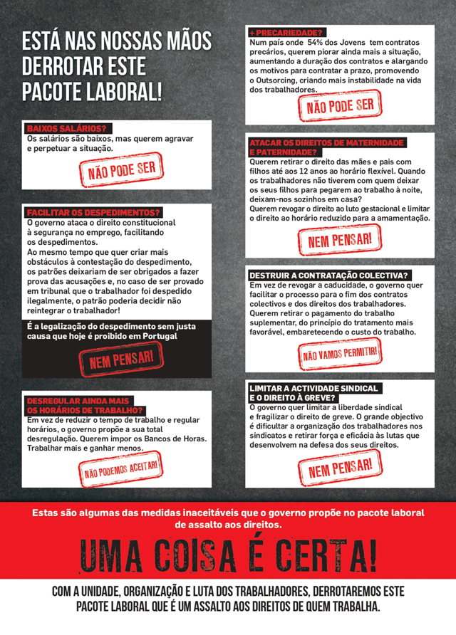 Manifesto Jornada Luta 20 Setembro Verso