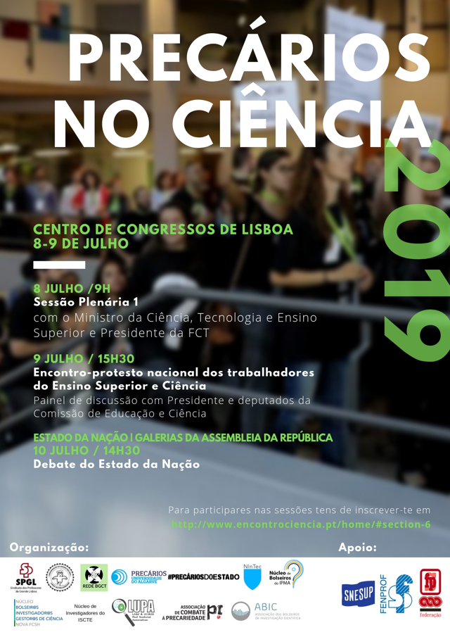 Precarios No Ciencia2019 Cartaz